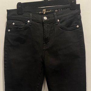 7 for all mankind - Black Skinny Jeans